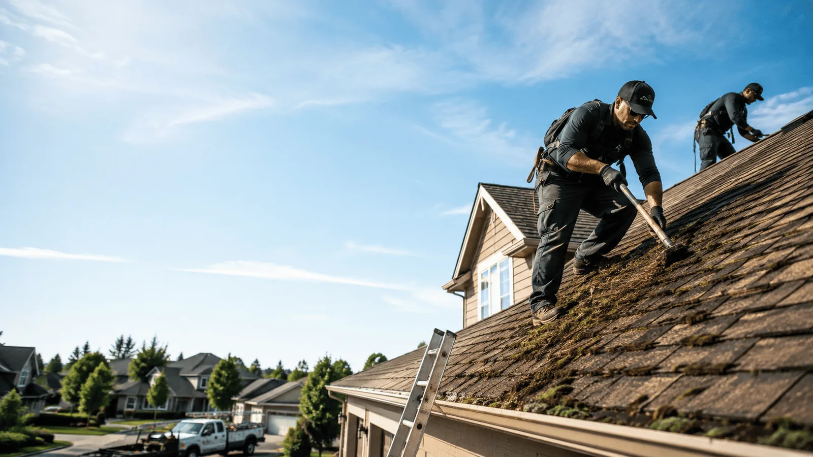 Roof Moss Removal in Roseburg, OR near me